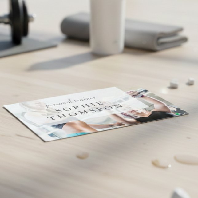Personal trainer business card (Creator Uploaded)