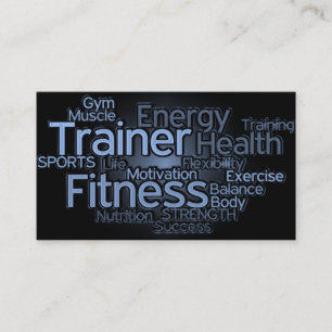Personal Trainer Business Card