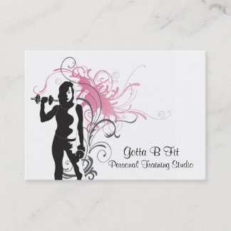Personal Trainer Business Card