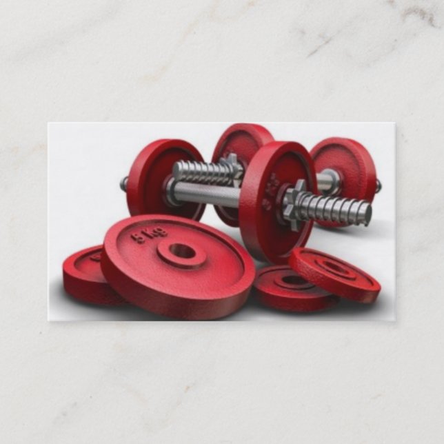 Personal Trainer Business Card (Front)