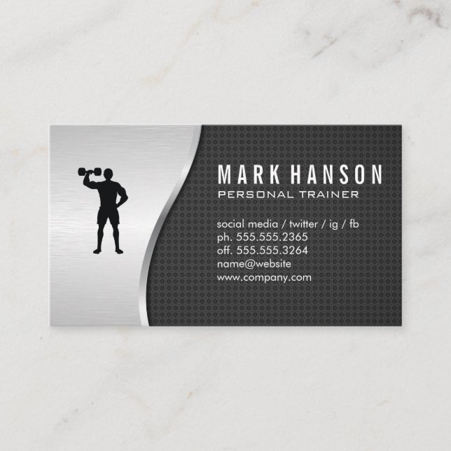 Personal Trainer Business Card (Front)