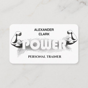 Personal Trainer  Business Card