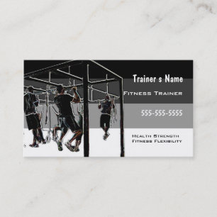 Personal Trainer Business Card