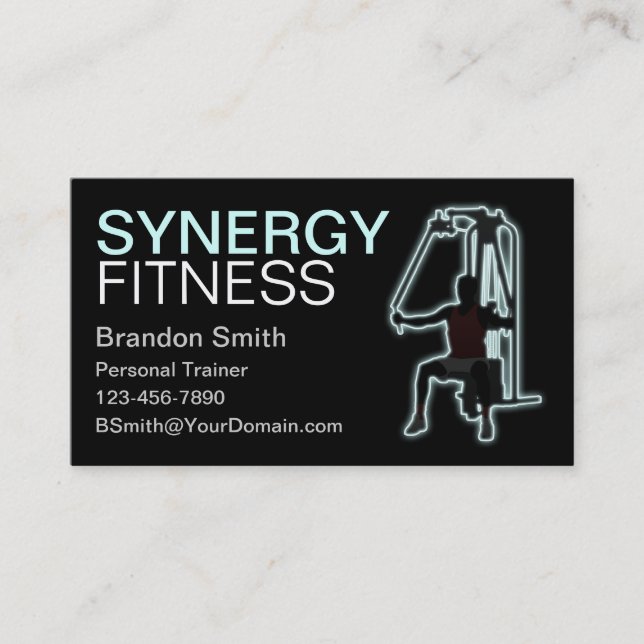 Personal Trainer Business Card (Front)
