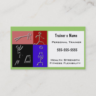 Personal Trainer Business Card