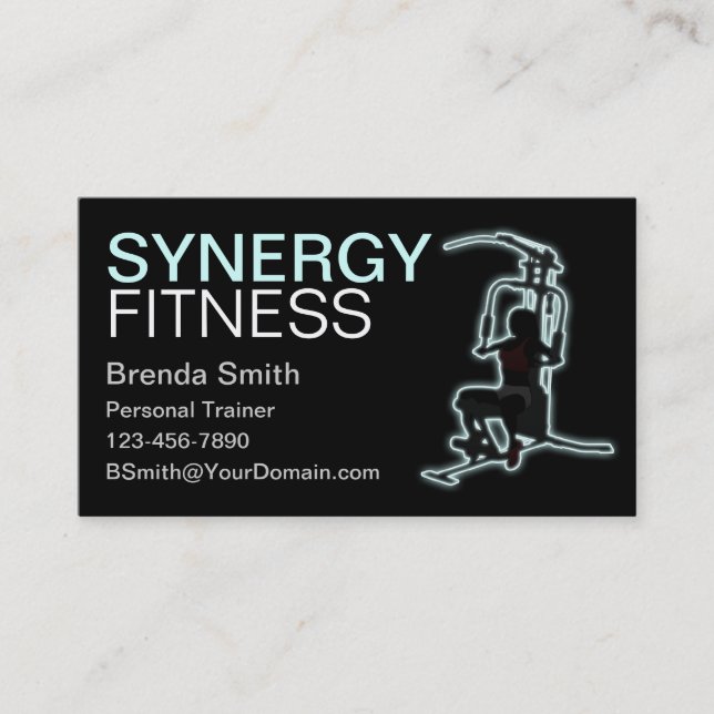 Personal Trainer Business Card (Front)