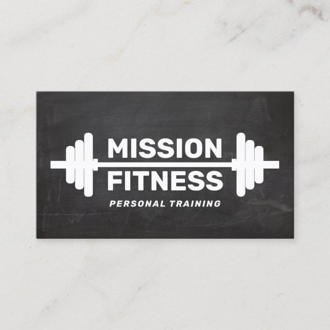 Personal Trainer Business Card (Front)