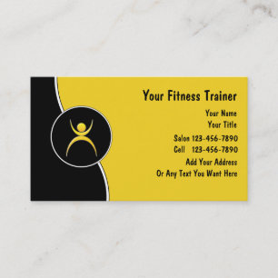 Personal Trainer Business Cards