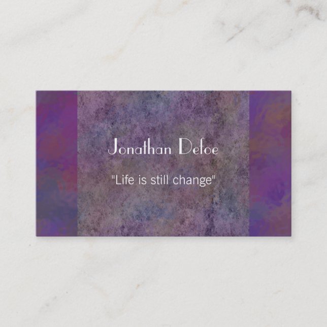 Personal Trainer | Chic Business Card (Front)