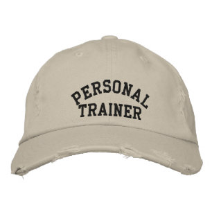 Personal Trainer Embroidered Hat