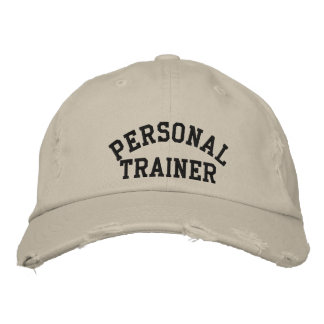 Personal Trainer Embroidered Hat