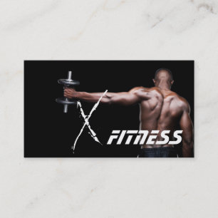 Personal Trainer Fitness Business Card