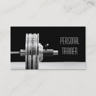Personal Trainer, Fitness Business Card