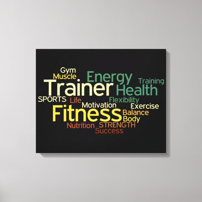 Personal Trainer/Fitness Centre Canvas (Front)