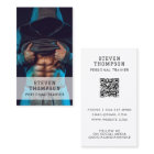 Personal Trainer Fitness QR Code Social Media 