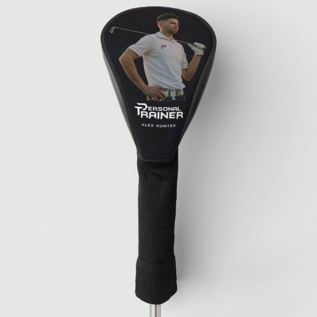 Personal Trainer Golf Personalised Golf Head Cover (Front)