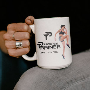 Personal Trainer Gym Fitness Personalised Coffee Mug