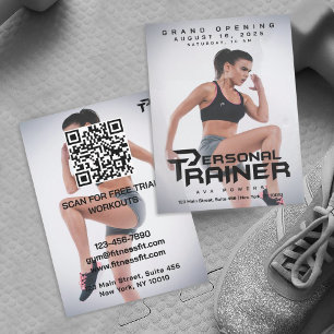 Personal Trainer Gym Fitness Personalized Invitation