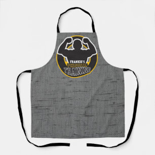 Personal Trainer GYM Power Training Fitness Custom Apron