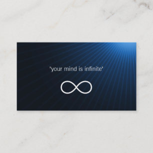 Personal Trainer   Infinity Business Card