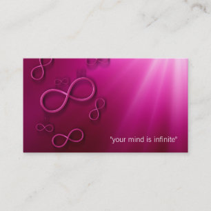 Personal Trainer   Infinity Business Card