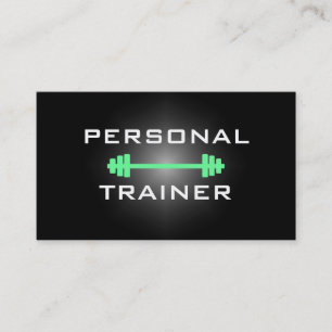 Personal Trainer or Fitness Centre Business Card