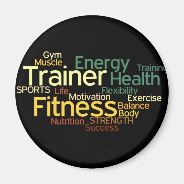 Personal Trainer or Fitness Centre Magnet (Front)