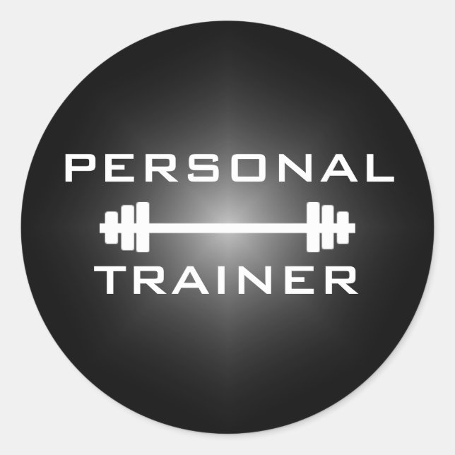 Personal Trainer or Fitness Centre Sticker (Front)