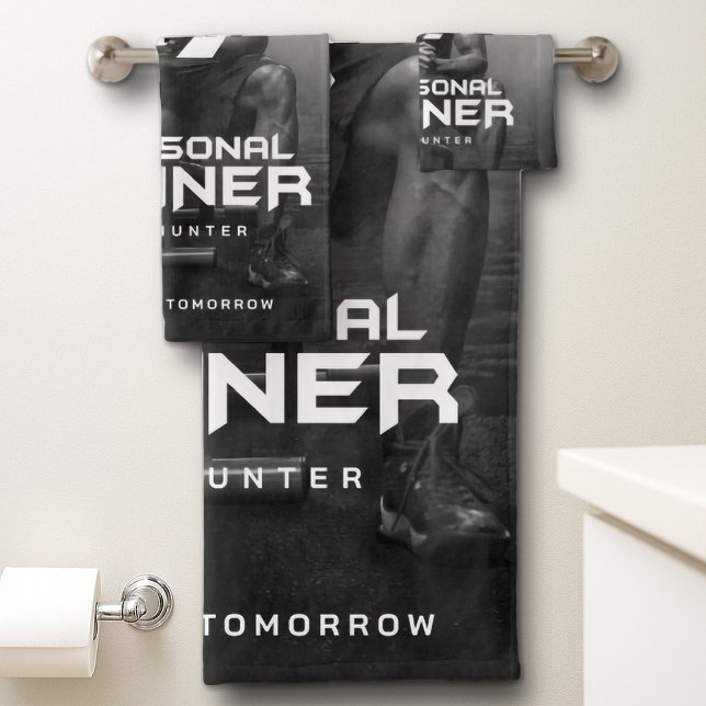Personal Trainer Personalised Bath Towel Set (Creator Uploaded)