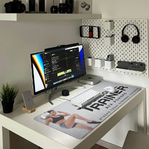 Personal Trainer Personalised Desk Mat