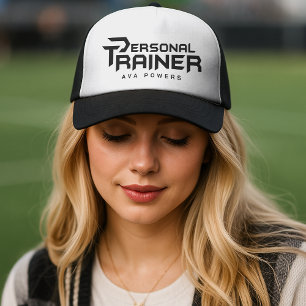 Personal Trainer Personalised Trucker Hat