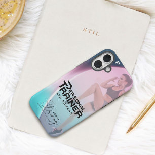Personal Trainer Personalized iPhone 16 Plus Case
