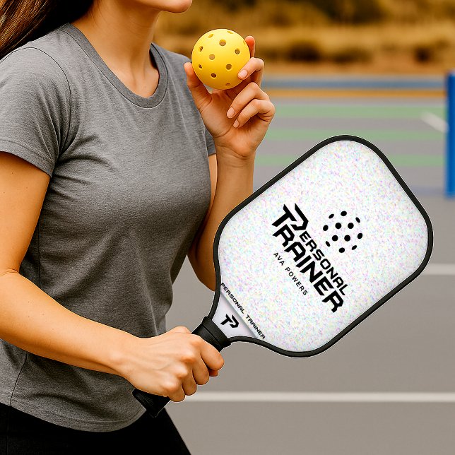 Personal Trainer Pickleball Personalised Paddle (Creator Uploaded)
