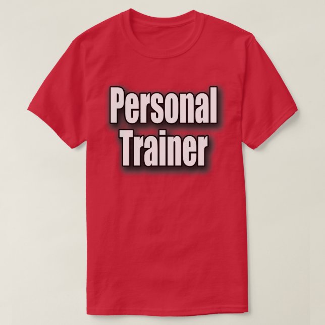 Personal Trainer Profession Baseball Cap T-Shirt (Design Front)