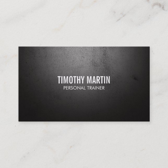 Personal Trainer (Sessions Card) Business Card (Front)