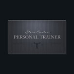 Personal Trainer Sport Coach Business Card<br><div class="desc">designed by paplavskyte. Fitness trainer,  personal coach business card.</div>