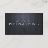 Personal Trainer Sport Coach Business Card