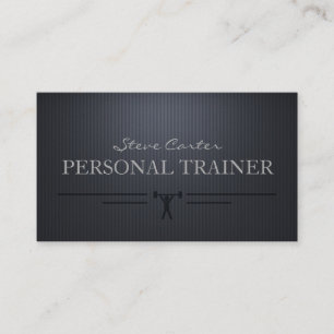 Personal Trainer Sport Coach Business Card