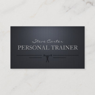 Personal Trainer Sport Coach Business Card