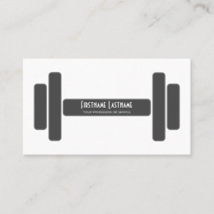 Personal training and fitness coaching experts business card