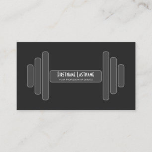 Personal training and fitness coaching experts business card