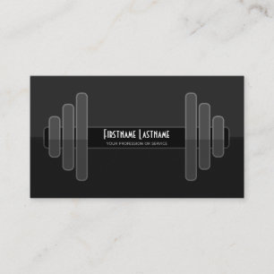 Personal training and fitness coaching experts business card