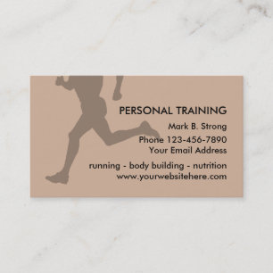 Personal Training Business Cards