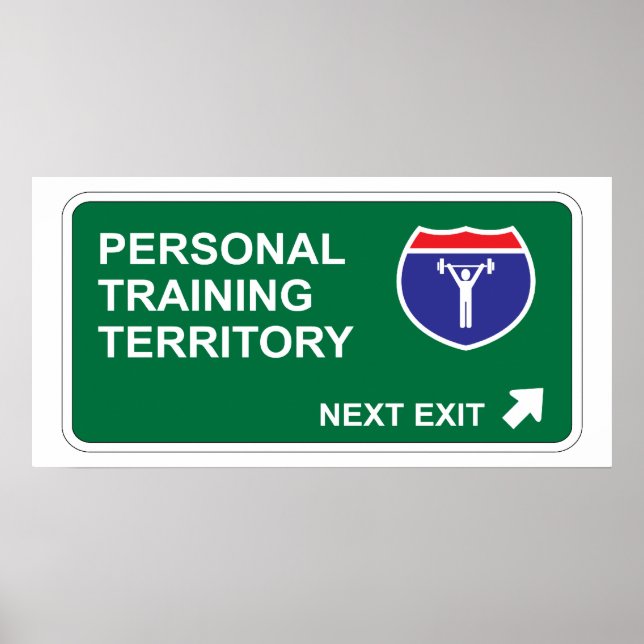 Personal Training Next Exit Poster (Front)