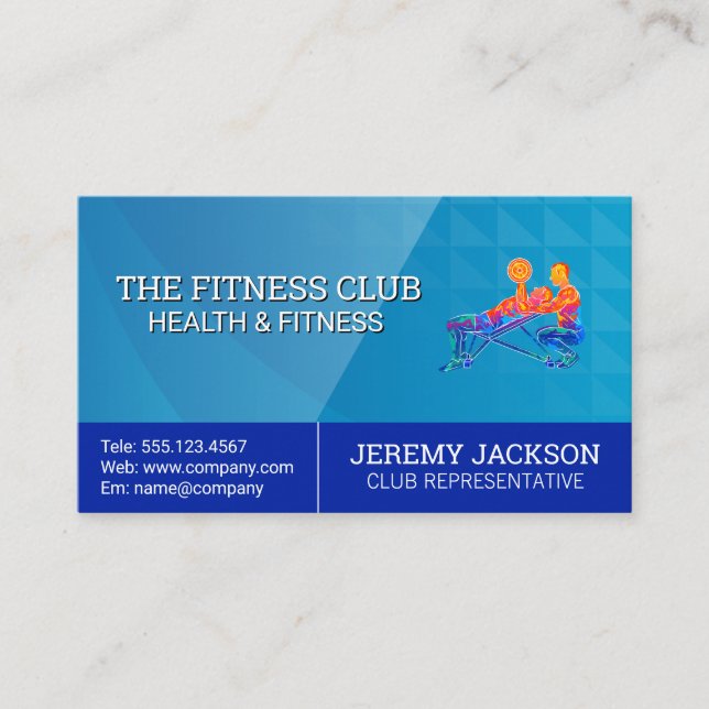 Personal Training Session | Fitness Business Card (Front)