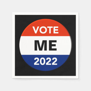 Personal Vote 2022 Midterm Election Campaign Napki Napkin