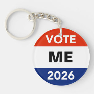 Personal Vote 2026 Midterm Election Campaign Key Ring