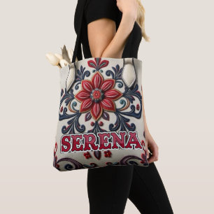 Personal-Winter Rose: Tote Bag
