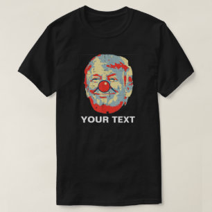 Personaled Donald Trump Clown Face Pop Art T-Shirt