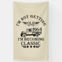 Personaliazed sixty vintage 60th birthday party